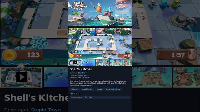 Shell's Kitchen New or Trending Game
