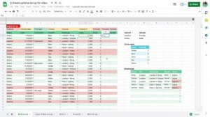 Better tables in Google Sheets with 20 rarely used tips