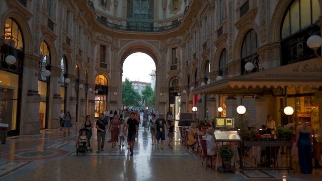 Milan, Italy Evening Walking Tour - 4K60fps with Captions - Prowalk Tours