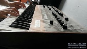 Sequential Circuits PROPHET 5 synthesizer - sounds & presets【SYNTH DEMO】