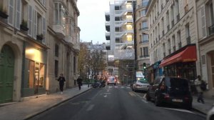 Paris Drive 4K - Sunset Drive - France