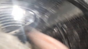 Процесс стирки на старой стиральной машине samsung