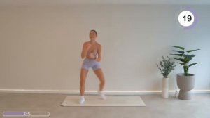 40 Min High Intensity Fat Burning HIIT _ ALL STANDING - NO JUMPING, No Repeat, Knee Wrist Friendly