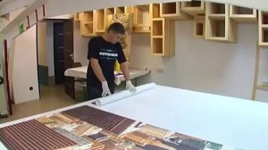 Видео о производстве фотообоев компанией ТОП ФОТООБОИ
