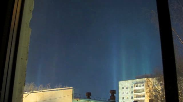 Световые столбы (Light pillars)