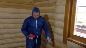 Правильная_шлифовка_оцилиндрованного_бревна_Конопатка43