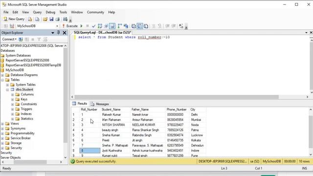 SQL Operators | SQL Full Course | SQL Tutorial For Beginners |
