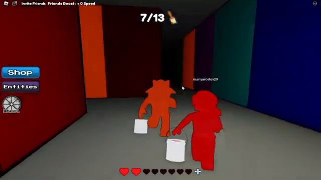 РАСКРАСЬ или УМРИ ! ИГРАЮ В ХОРРОР В РОБЛОКС смотреть онлайн