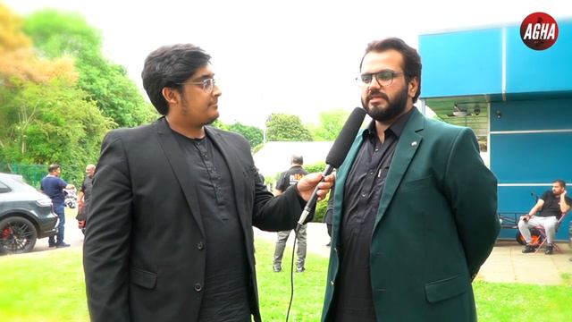 EXCLUSIVE INTERVIEW: Najam Ul Hassan Sherazi at Europe's Largest Markazi Majlis 2023 смотреть онлайн