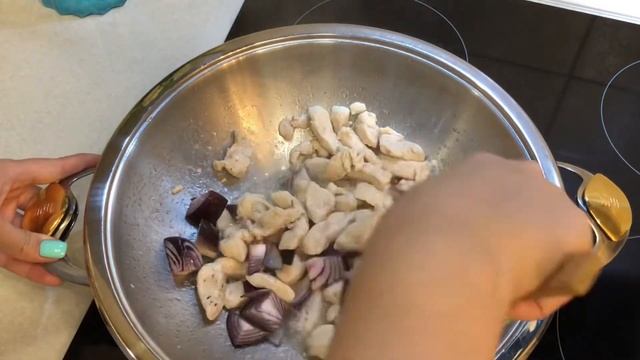 Вкусная курочка с овощами/#готовимвкусно #домашняякухня