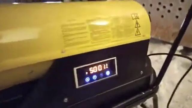 Дизельная тепловая пушка Бизон. смотреть онлайн