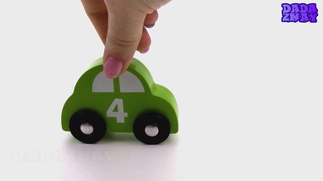 Учим Цвета и Учимся Считать от 1 до 7 с Машинками|Изучаем Цифры и Цвета с Машинками|Цифры 1-7