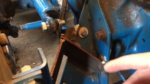 Ford 1700 Tractor Steering Upgrade (Part 3) - Reinforcing the Steering Cylinder Bracket