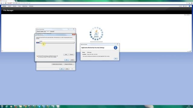 How to fix Java JRE Application Blocked (Click for details) смотреть онлайн