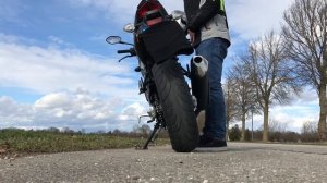 Suzuki SV-650 2018 Original vs Bodis P-TEC IIN exhaust sound check