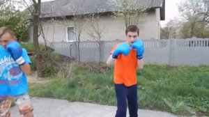 Сельский Бокс #18. Детальная Отработка ПРИСТАВНЫЕ ШАГИ в АТАКЕ