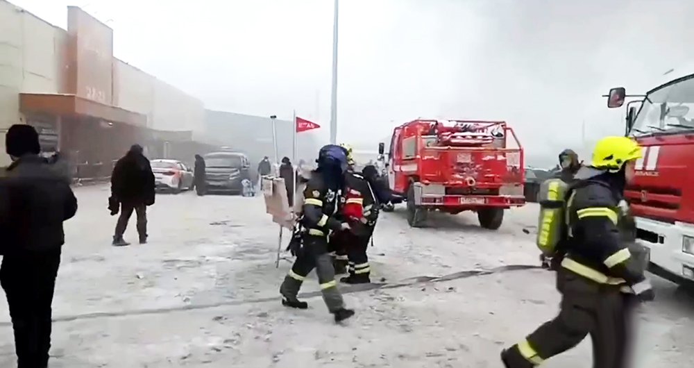 В Москве загорелся рынок "Садовод" / События на ТВЦ