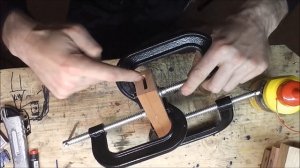 Делаю нож подробно. Ч.6 Склейка рукояти и ножен