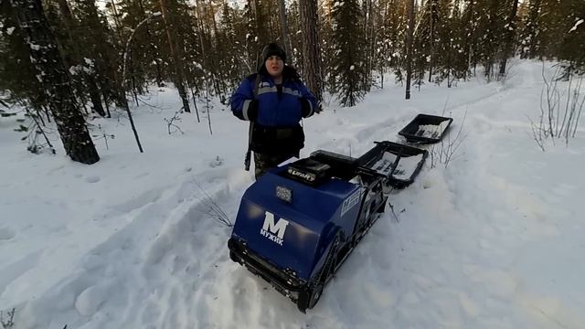 Мотобуксировщик "Мужик"-Отзыв после недели эксплуатации.