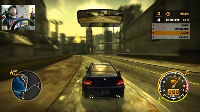 Need For Speed Most Wanted 2005 reshade Xbox360 карьера 05 - уникальное прохождение игр на ПК!