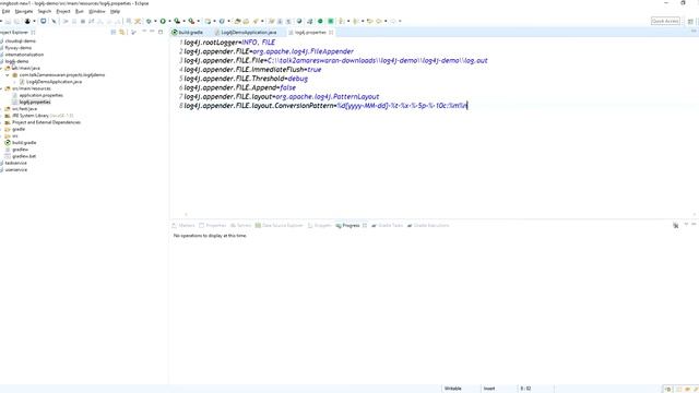 How to configure Log4j with Spring boot Micro service application смотреть онлайн