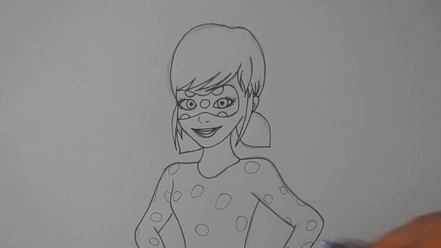 Как нарисовать ЛЕДИ БАГ, Рисуем Просто/908/How to draw LADY BUG, Draw Simply смотреть онлайн