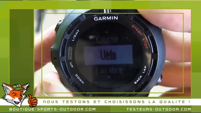 Montre GPS Garmin Fenix 2 : présentation des menus смотреть онлайн