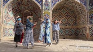Узбекский танец. Бухара 10.11.23г