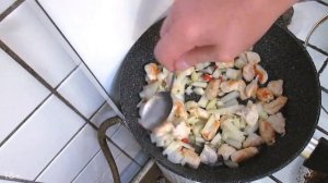 Самые вкусные макароны с курицей (Субтитры)