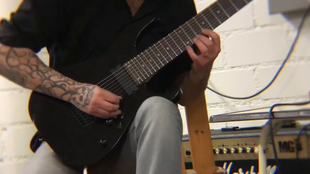 Playing my Ibanez RG 8 Strings Guitar #8 смотреть онлайн