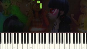 Miraculous Ladybug - Shangai Trailer Theme - VERY EASY Piano Tutorial