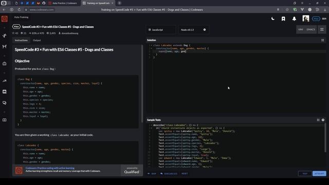Задачки с Codewars - 8 kuy - SpeedCode #3