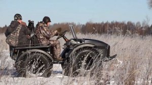 Вездеход ZUBR ARNEE зимой