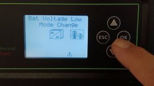 How to change battery type on Growatt SPH three phase hybrid inverter