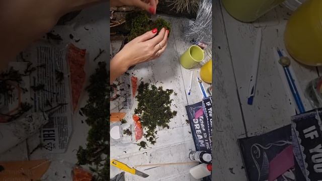 Топиарий из мха своими руками смотреть онлайн