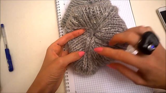 Как вязать шапку? Узор косы или жгут от Юлии Имукиной | Бесплатный МК