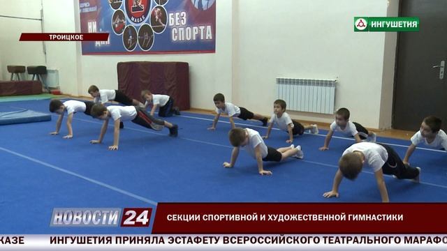 Секции спортивной и художественной гимнастики. смотреть онлайн