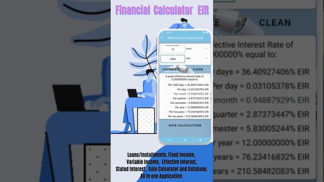 Financial Calculator Effective Interest