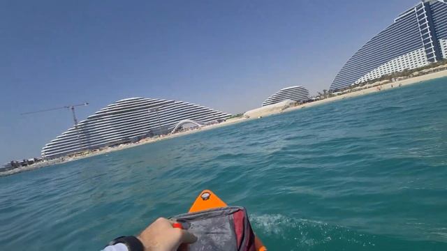 Сап заплыв от Sufouh Beach до Бурдж Аль Араб
