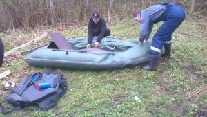 Краткое пособие по сбору лодки ПВХ. (FLINC) Рыбалка с Денчиком!