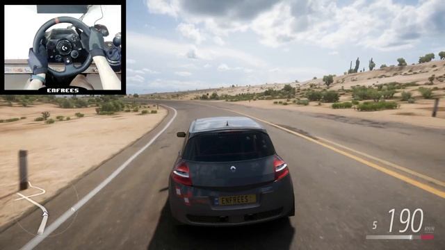 Forza Horizon 5 - Renault Megane R26.R | Logitech g923 gameplay