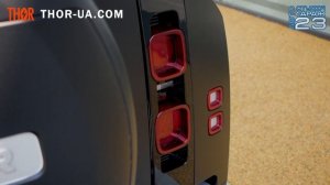 Активный электронный выхлоп THOR на Land Rover Defender. Управляй звуком выхлопной с IOS и Android