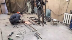 Стеллаж из профиля  в гараж своими руками DIY shelving in a garage