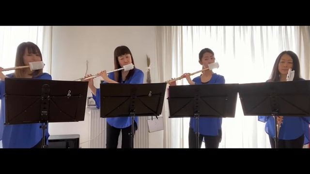 木星 "Jupiter from the planets" G. Holst - Quatuor de flûtes смотреть онлайн