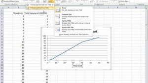 Making and XY scatter plot in Excel