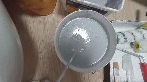 Покрасила санузел Перламутровая эмаль для стен