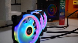 Thermaltake Riing Quad 12 RGB TT Premium Edition обзор вентиляторов