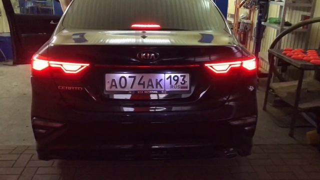 Доработка задних фонарей Kia Cerato 4 смотреть онлайн