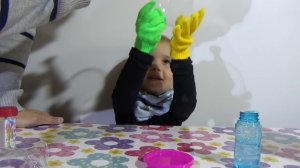 Огромные мыльные пузыри и дуем нелопающиеся мыльные пузыри Magic bubbles unboxin