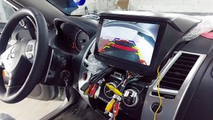 Установка магнитолы  FARCar #mitsubishi